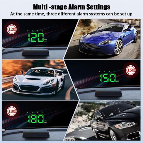 Car Heads up Display for Cadillac Escalade IQ 2024-2026 Digital Speedometer for Car HUD Head up Speed Displays Interior Accessories in Kuwait