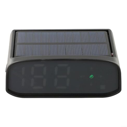 Solar Head Display GPS Speedometer with Digital, Auto Light Sensing HUD Car for Dashboard, KM/H & MP/H Switchable, Black in Saudi Arabia