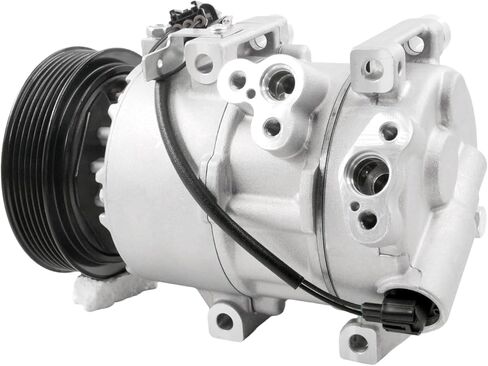 Maxfavor Air Conditioner AC Compressor with Clutch Compatible with 2011-2013 Kia Sportage 2.4L Vin 2, 2011-2014 Sportage 2.0L Vin 6, for 2010-2013 Hyundai Tucson 2.4L Vin C Replace# 977012S500 in Kuwait