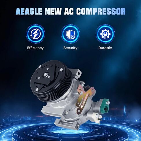 ضاغط مكيف هواء AEagle مع قابض تكييف هواء مناسب لـ 2011-2013 سوبارو فورستر H4 2.5L مستنشق بشكل طبيعي in Saudi Arabia