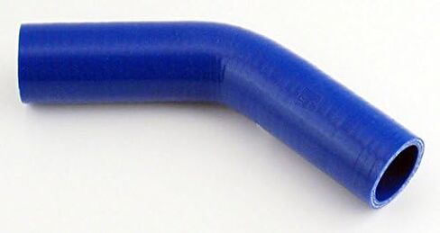 Pegasus E45.35-BLUE, Blue Silicone Hose, 1 3/8" I.D. 45 degree Elbow, 4" Legs (no logo) in Saudi Arabia