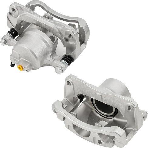 Front Disc Brake Caliper Assembly with Bracket fit for 2004-2010 Toyota Sienna, 2005-2007 Avalon, 2004-2008 Solara, 2005-2006 Camry, Front Right and Left Caliper set with 2PC, 19B-2714 + 19-B2715 in Kuwait