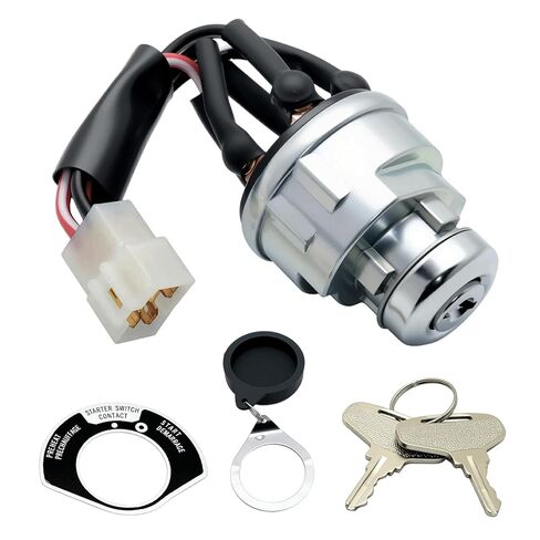 Ignition Switch Compatible with New Holland Tractor 1215 1220 1320 1520 1620 1920 2120 TC30 CM222 CM224 CM272 CM274, Replacement for SBA385201890 87760272 in Kuwait