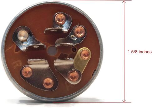 The ROP Shop | Ignition Key Switch & Keys fits Gravely 8122 8122G 8123 8123G 8163G 8173KT 8179G in Kuwait
