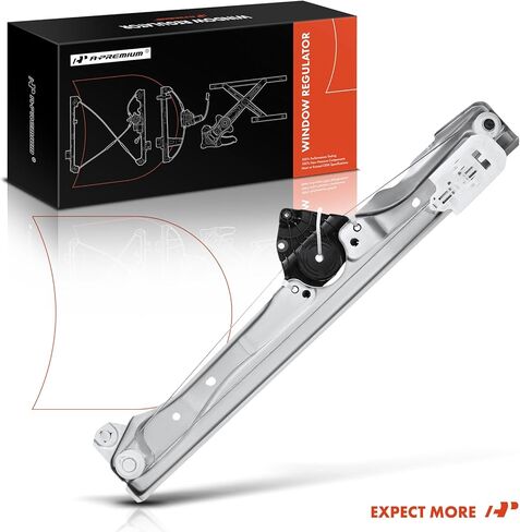 A-Premium Power Window Regulator Rear Driver Side Compatible with Chevy Silverado 1500 2019-2022, Silverado 1500 LTD 2022 & GMC Sierra 1500 2019-2022, Sierra 1500 Limited, Without Motor in Kuwait