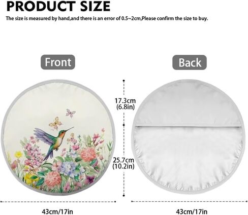 Steering Wheel Sun Shade Cover, Steering Wheel Sun Block Anti-Heat Aluminum Foil Steering Wheel Cover Steering Wheel Sun Heat Shield for SUV Truck Van, Hummingbird Floral in Saudi Arabia