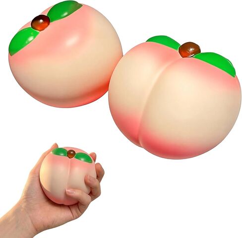 Cute Watermelon Squishy - Slow Rising Stress Relief Squeeze Toys, Sensory Fidget for Adults, Soft PU Foam, Novelty Gift for Party Favors (Watermelon) in Saudi Arabia