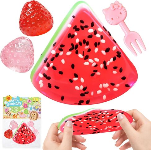 Sugar Squishy Fidget Toys, Slow Rise Squeeze Stress Balls, Sensory Stress Relief Toys for Kids and Adults, Birthday Gifts, Classroom Prizes, Party Favors (Purple) in Saudi Arabia