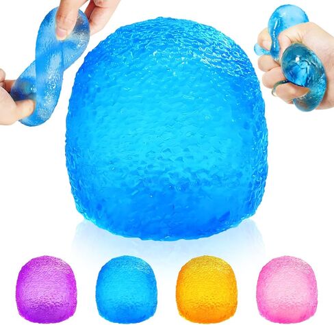Sugar Squishy Fidget Toys, Slow Rise Squeeze Stress Balls, Sensory Stress Relief Toys for Kids and Adults, Birthday Gifts, Classroom Prizes, Party Favors (Purple) in Saudi Arabia
