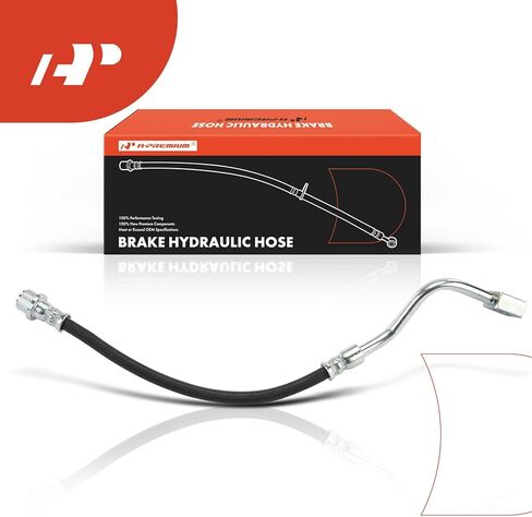 A-Premium Rear Passenger Side Brake Hydraulic Hose Compatible with Select Chevrolet Models - Malibu 2016 2017 2018 2019 2020 - Replace# 84068591, 22921481 in Kuwait