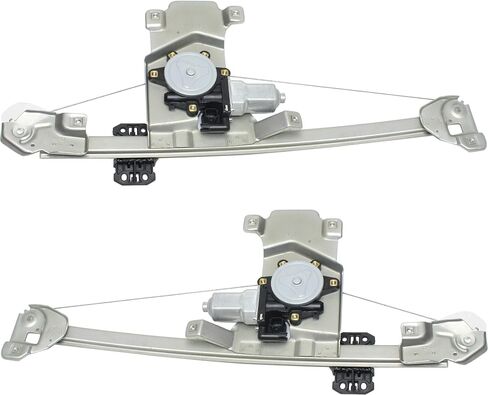 Garage-Pro Power Window Regulator w/Motor Replacement for Chevrolet Colorado 2004-2012 GMC Canyon Isuzu i-290 2007-2008 Rear Left & Right Replace# 15922917, 8159229170, 15922916, 8159229160 in Kuwait
