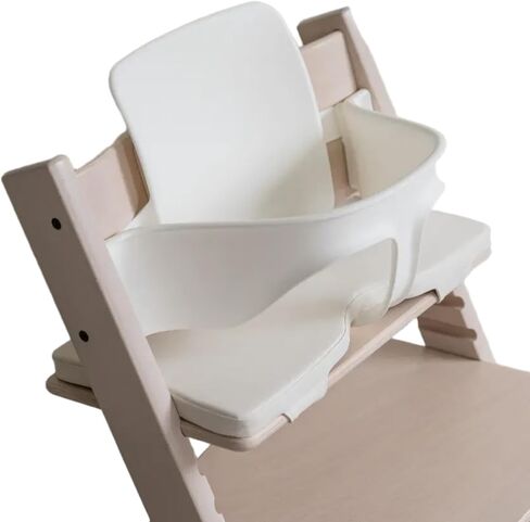 for Tripp Trapp High Chair Cushion | High Chair Accessories for Babies and Toddlers | Waterproof, Easy-to-Clean Foam Pad | Made in Korea (Cream Ivory, Baby) in Saudi Arabia