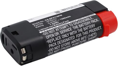 بطارية VPX0111 لبلاك اند ديكر VPX1101، VPX1101X، VPX1201، VPX1212، VPX1212X، VPX1301، VPX1301X، VPX1401، VPX1501، VPX2102 in Kuwait