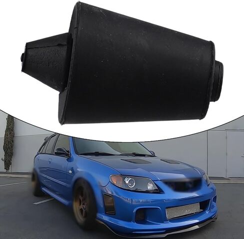 Trunk Lid Bumper Stop 3 2010-2019, 6 2010-2018 & Protege5, Rear Hatch Buffer C100-62-877, Black ABS Replacement in Saudi Arabia