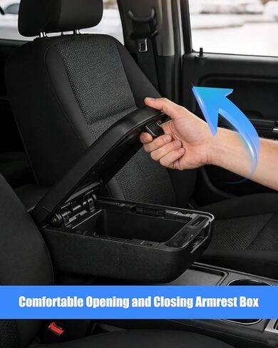 Center Console Jump Seat Armrest Lid Latch Fit for Chevrolet Silverado Suburban Tahoe Avalanche GMC Sierra Yukon XL 1995-2006 Some Models Replace 11098014 812444 812443 19127364 19127365 in Saudi Arabia