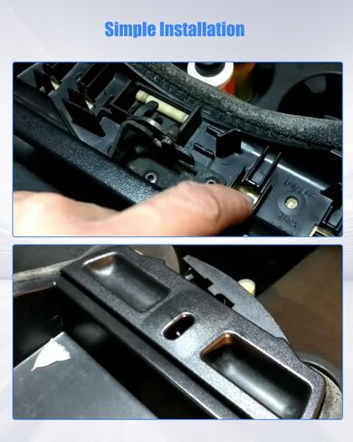 Center Console Jump Seat Armrest Lid Latch Fit for Chevrolet Silverado Suburban Tahoe Avalanche GMC Sierra Yukon XL 1995-2006 Some Models Replace 11098014 812444 812443 19127364 19127365 in Saudi Arabia