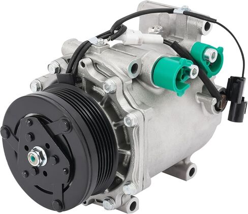 A/C Compressor with Clutch for 2004-2012 Mitsubishi Galant (2.4L), for 2006-2011 Mitsubishi Eclipse (2.4L), OEM Number CO 11159T, MN185233, MR513358, MSC105CA in Saudi Arabia