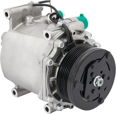 A/C Compressor with Clutch for 2004-2012 Mitsubishi Galant (2.4L), for 2006-2011 Mitsubishi Eclipse (2.4L), OEM Number CO 11159T, MN185233, MR513358, MSC105CA in Saudi Arabia