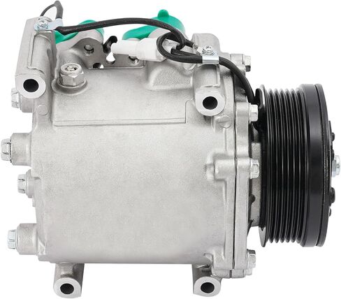 A/C Compressor with Clutch for 2004-2012 Mitsubishi Galant (2.4L), for 2006-2011 Mitsubishi Eclipse (2.4L), OEM Number CO 11159T, MN185233, MR513358, MSC105CA in Saudi Arabia