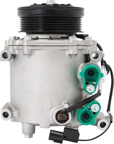 A/C Compressor with Clutch for 2004-2012 Mitsubishi Galant (2.4L), for 2006-2011 Mitsubishi Eclipse (2.4L), OEM Number CO 11159T, MN185233, MR513358, MSC105CA in Saudi Arabia