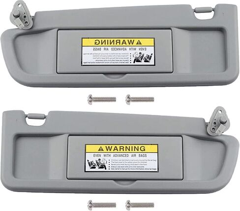 A Pair of Driver Side Sun Visor Sunvisor Compatible with 2006 2007 2008 2009 2010 2011 06 07 08 09 10 11 Civic Replaces# 83280-SNA-A01ZC 83230-SNA-A01ZC in Saudi Arabia