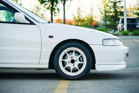 iJDMTOY JDM Spec مدخن عدسة أمامية لمصابيح التحديد الجانبية متوافقة مع JDM Spec Honda/Acura Civic EG Intrega RSX DC2 استبدل OEM مصابيح Sidemarker الشفافة أو الكهرمانية in Kuwait