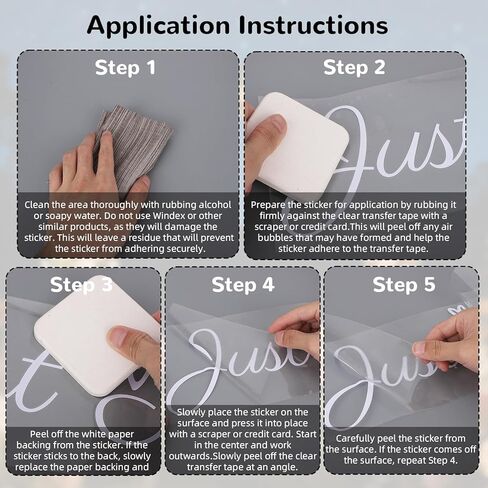 ملصق سيارة Just Married، ملصق ممتص للصدمات من الفينيل PVC الأبيض لتزيين سيارة الزفاف الجميلة لسيارة العروس والعريس in Kuwait
