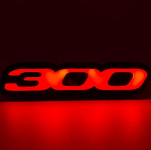 300.00 LED Badge RGB w/Flow Series Light up Grille Emblem Bluetooth Controlled Compatible with Chrysler 300 in Saudi Arabia