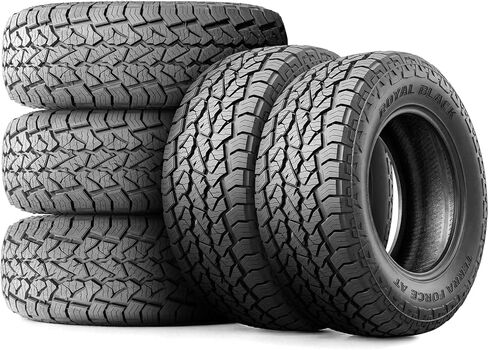 Royal Black Terra Force AT Passenger Car A/T All-Terrain Off-Road Radial Tire-205/70R16 205/70/16 205/70-16 97H Load Range SL 4-Ply BSW Black Side Wall UTQG 660AA in Saudi Arabia