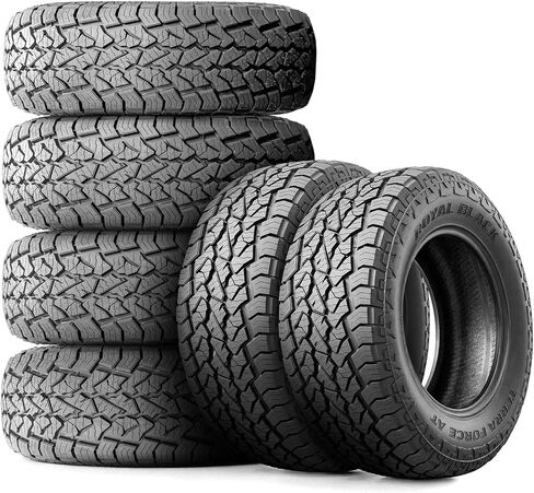 Royal Black Terra Force AT Passenger Car A/T All-Terrain Off-Road Radial Tire-205/70R16 205/70/16 205/70-16 97H Load Range SL 4-Ply BSW Black Side Wall UTQG 660AA in Saudi Arabia