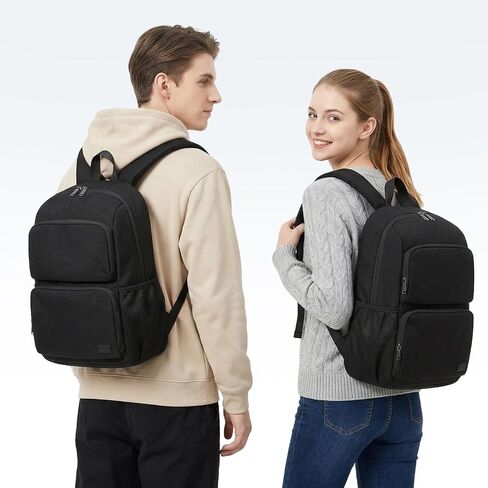 wepadre School Backpack for Girls Boys Small Black Backpack for Women Men College Backpacks School Bag 15.6 Inch Laptop Backpacks for Women Men Mochilas para Mujer Hombres in Saudi Arabia