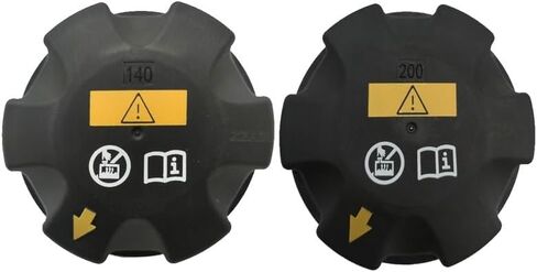 17137516004 17117639021 Coolant Recovery Expansion Tank Cap For BMW E90 E91 E92 E81 E82 E87 E88 distintivo(17117639020-140P) in Kuwait