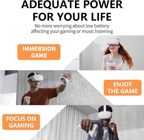 مجموعة استبدال البطارية الداخلية لسماعات Meta Quest 2 VR، 2026 بطارية جديدة مطورة عالية السعة 3640 مللي أمبير في الساعة مدمجة أمامية مع مجموعة أدوات إصلاح in Kuwait