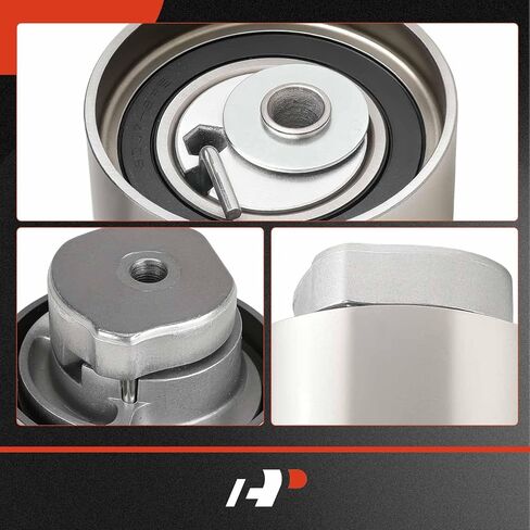 A-Premium Timing Belt Tensioner Assembly Compatible with Dodge Grand Caravan, Caravan, Stratus & Jeep Liberty & Chrysler Sebring, Cirrus, PT Cruiser, Voyager & Plymouth Breeze, Grand Voyage, Voyager in Saudi Arabia