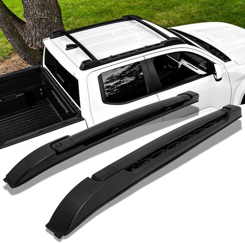 قضبان حامل السقف لـ 2005-2023 Toyota Tacoma Double Cab Cross Bars باللون الأسود، متوافقة مع 05-23 Double Cab Rooftop Cargo Carrier Luggage in Kuwait
