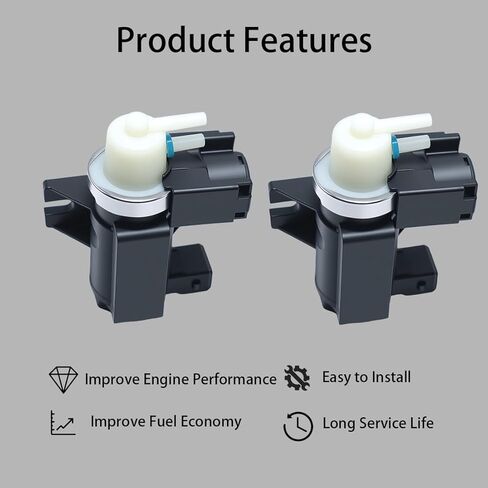 2PCS Turbo Boost Solenoid Valve Pressure Converter Compatible with BMW 1 Series 135i 335i 335xi 535i 535xi 550i 650i 750i 750Li Alpina B7 B7L X5 X6 Z4 Replacement for 11747626350 7.00887.19.0 in Saudi Arabia