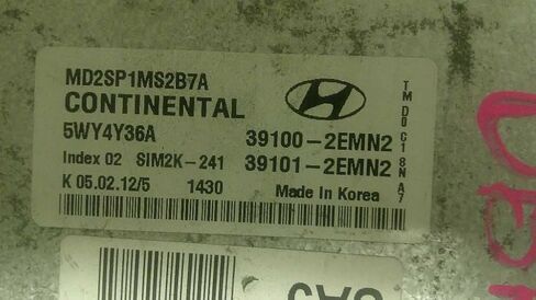 Engine ECM Control Module 1.8L AT 11-13 Compatible with Hyundai Elantra 39101-2EMN2 391012EMN2 in Kuwait