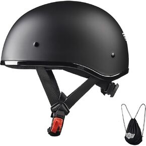 KRN Half-Face Motorcycle Helmet for Adults Men & Women – DOT Approved Open Face Helmet for Motorbike Chopper Scooter Cycling KY-883 in Saudi Arabia