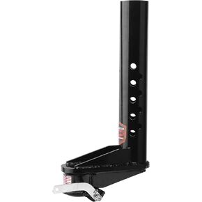 8" Offset Gooseneck Hitch Extender,Gooseneck Coupler for 2-5/16" Gooseneck Ball, Fits 4" Round Tube Gooseneck Trailers, Provides Extra Clearance & Improved Turning Safety for Short Bed Trucks in Saudi Arabia