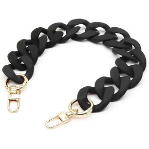 Purse Chain Acrylic Bag Chains Fashion Purse Charms Short Handle Purse Strap for Handbags（17.7inch） in Saudi Arabia