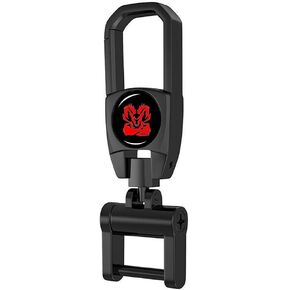 Metal Car Fob Key Chain with 2 Detachable Key Rings Car Key buckle Compatible with 1500 2500 3500 in Saudi Arabia