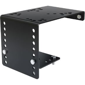 Bumper Vice Mount,Black Powdercoat, Pre-Drilled Heavy Duty Truck Vise Mount for Versatile Height Adjustment, Easily Bolt to Utility Truck and Service Body Truck (Black) in Kuwait