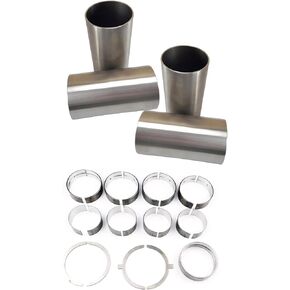 4X Cylinder liner+0.25 Main/Con Rod Bearing 34407-00301 34407-0031 For Mitsubishi FD20 FD23 FD25 Forklift For Mitsubishi S4E Engine Piston Diameter 94mm in Saudi Arabia