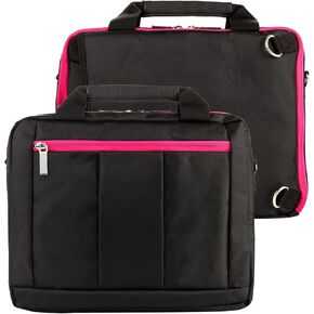 Magenta 16 Inch Laptop Messenger Backpack compatible with IdeaPad Flex 5 15 EliteBook 15 TUF Gaming F15 Swift 3 15-3-Way Carry Bag in Kuwait