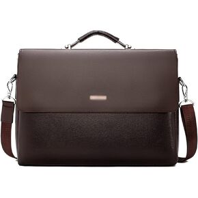 Briefcase Leather Laptop Handbag Travel Handbag Designer Soft Leather Bag in Saudi Arabia
