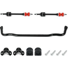 Suitable for Front Suspension Stabilizer Bar & K80894 Front Sway Bar Link Kit with Bushing Kit for 2009-2022 Dodge Ram 1500, Including 2019-2022 Ram 1500 Classic 4WD # 55398938AB in Kuwait