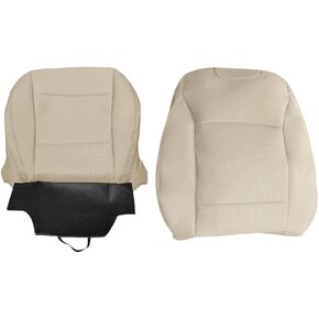 Driver Bottom Top Leather Perforated Seat Cover, Cover Replacement Tan Driver Side Seat Cover Compatible with 2015-2019 Subaru Outback Legacy in Saudi Arabia