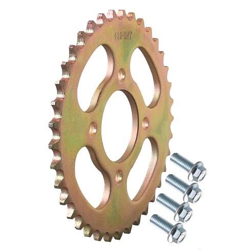 420 48mm 37T Rear Chain Sprocket & Hub Adapter for 32" Axle Go Kart ATV Quad Buggy 4 Wheelers DIY Mini Bike Drift Trike Golf Cart in Kuwait
