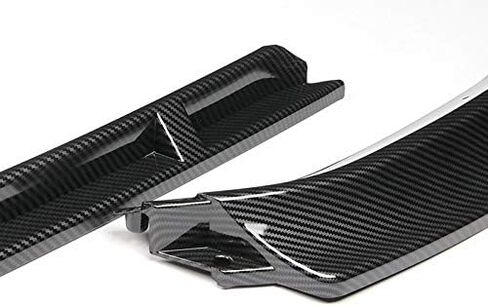 EPARTS 3PCS Front Bumper Body Kit Spoiler Lip Compatible with 2014-2017 Volkswagen VW Golf MK7 (Painted Carbon Fiber) in Saudi Arabia