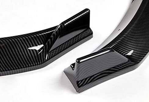 EPARTS 3PCS Front Bumper Body Kit Spoiler Lip Compatible with 2014-2017 Volkswagen VW Golf MK7 (Painted Carbon Fiber) in Saudi Arabia